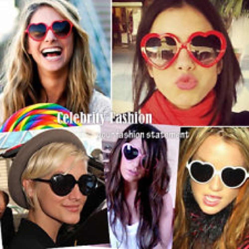 Heart shape Sunglasses - Picture 4 of 8